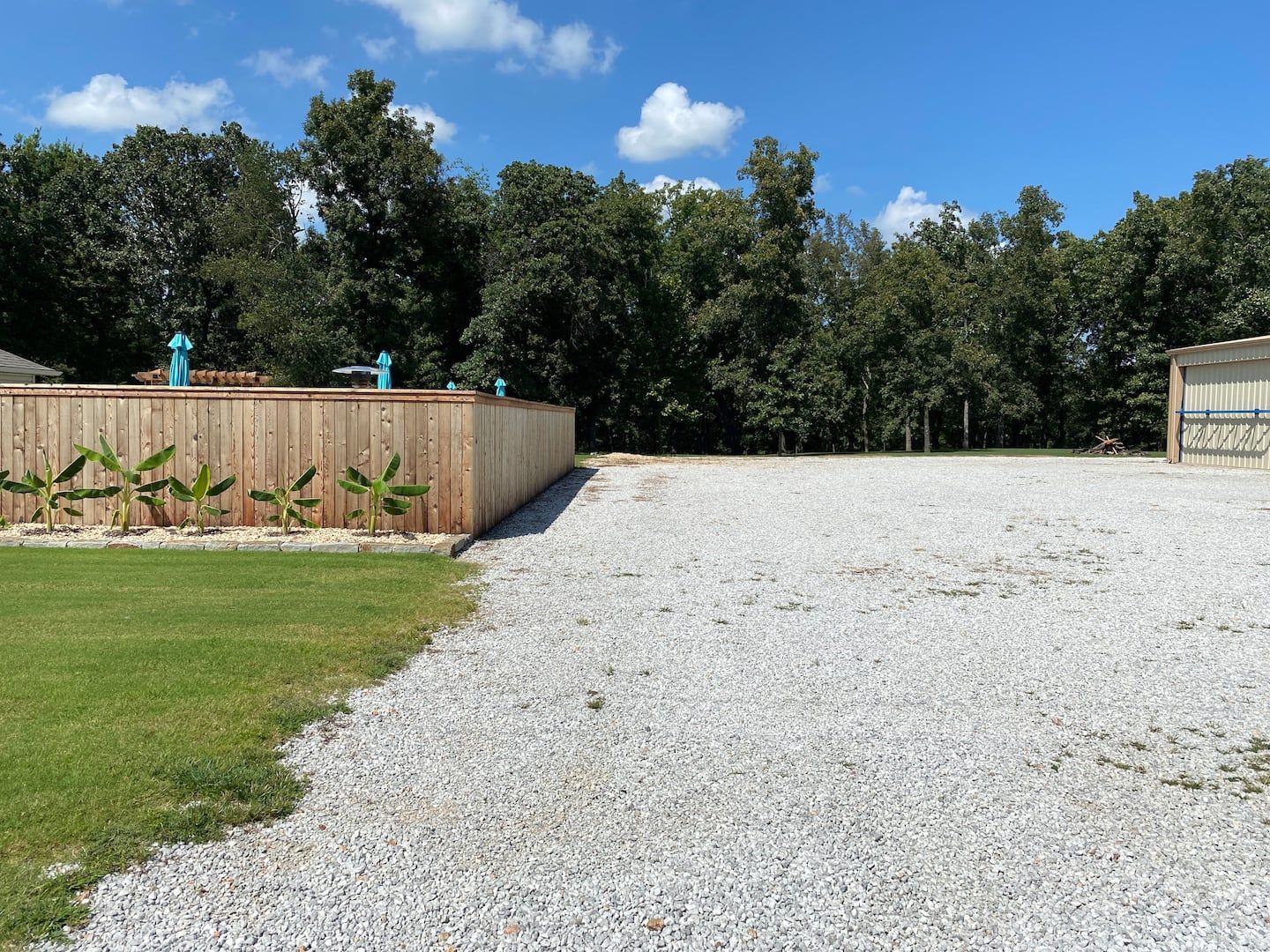 parking area for trailers