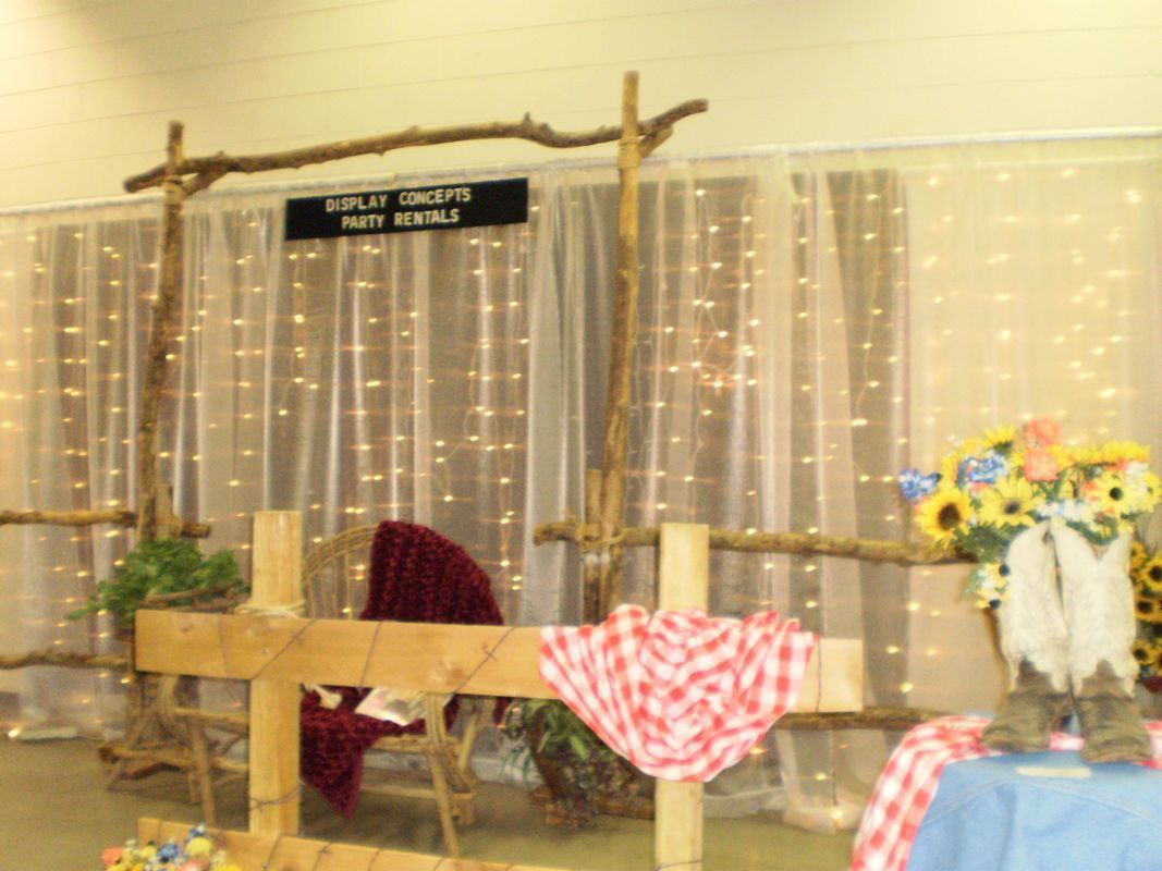 A room with a wooden fence and a sign that says wolf drive