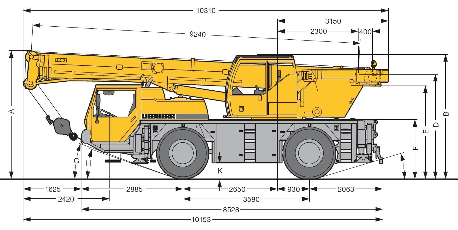 Mobilais celtnis LIEBHERR