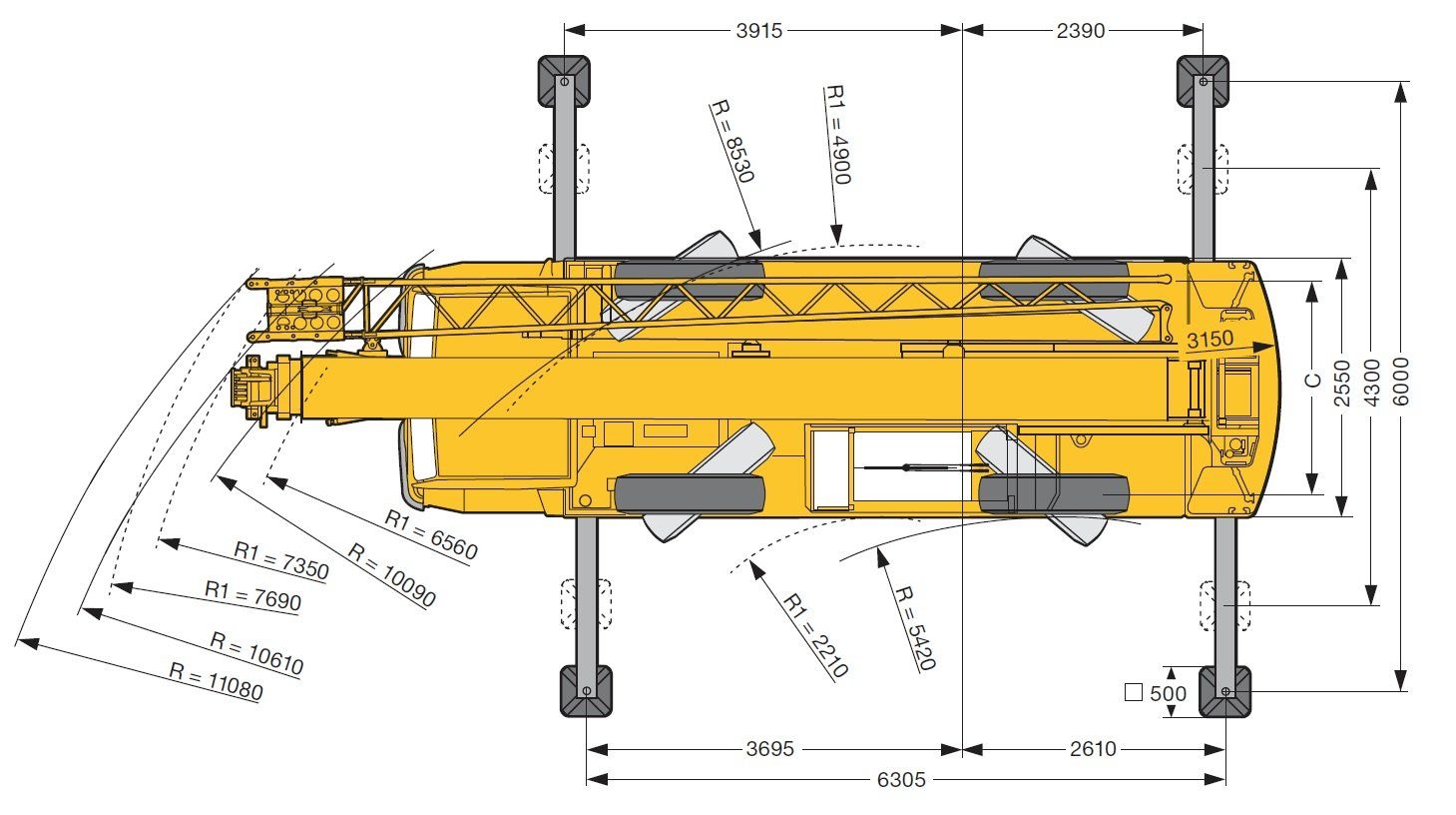 Mobilais celtnis LIEBHERR
