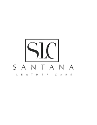 Logo of Santana Leather Care: "SLC" within a square, with "SANTANA" and "LEATHER CARE" below.