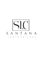 Logo of Santana Leather Care: "SLC" within a square, with "SANTANA" and "LEATHER CARE" below.