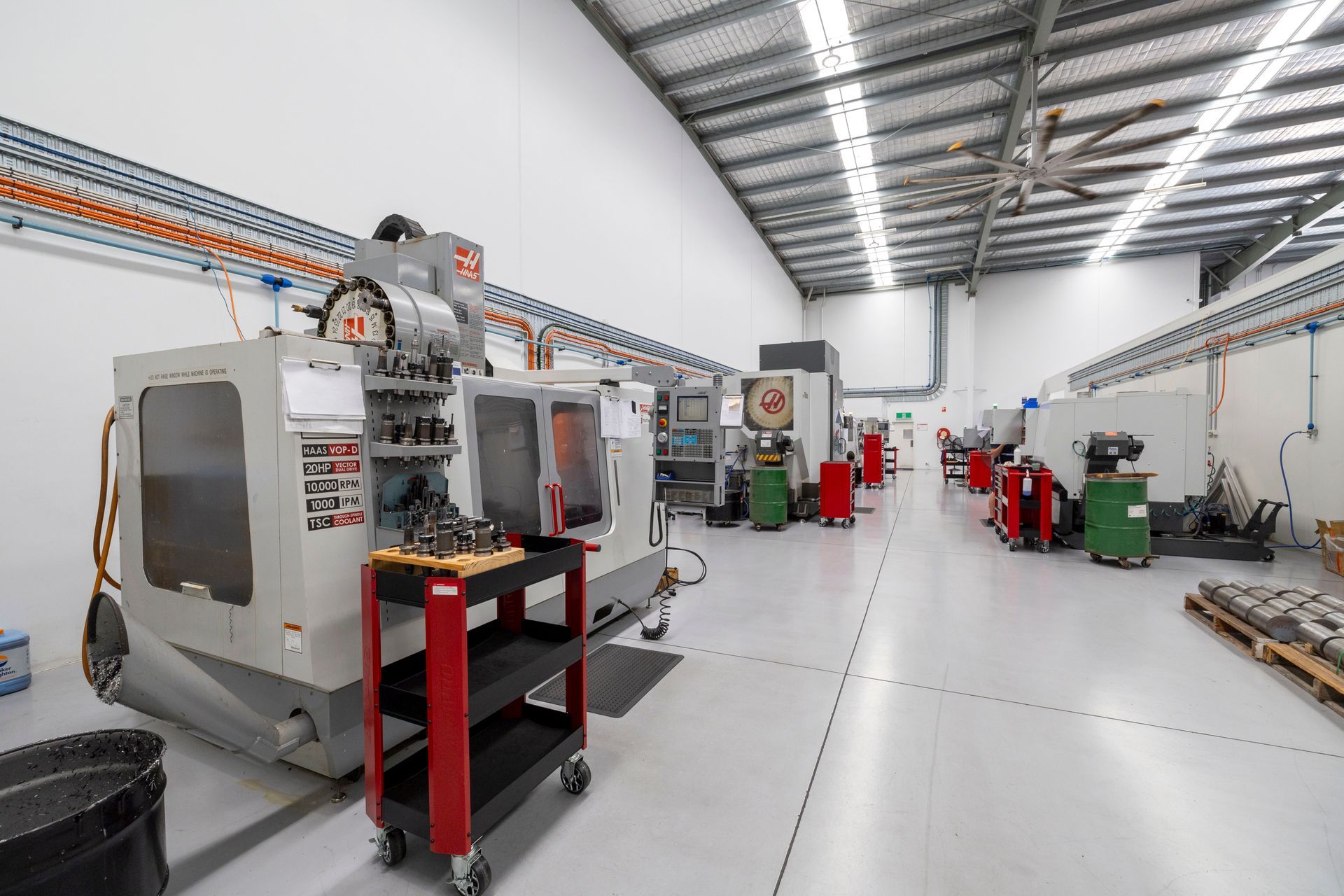 T8RE Advanced Manufacturing Workshop CNC Machines