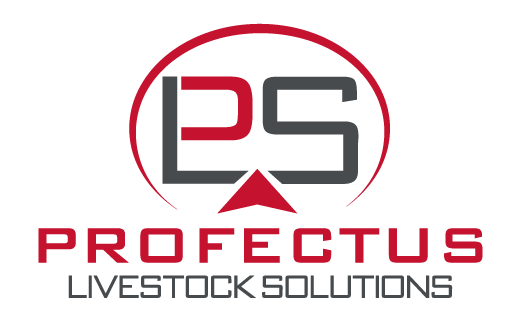 Logo for Profectus Livestock Solutions, featuring