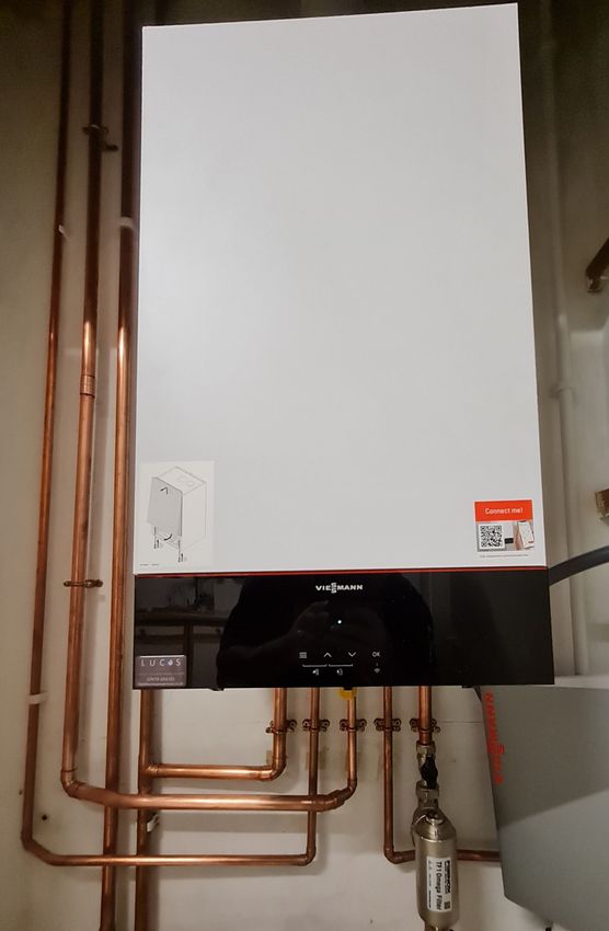 Viessmann boiler installation