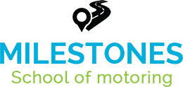 Milestone school of motoring logo