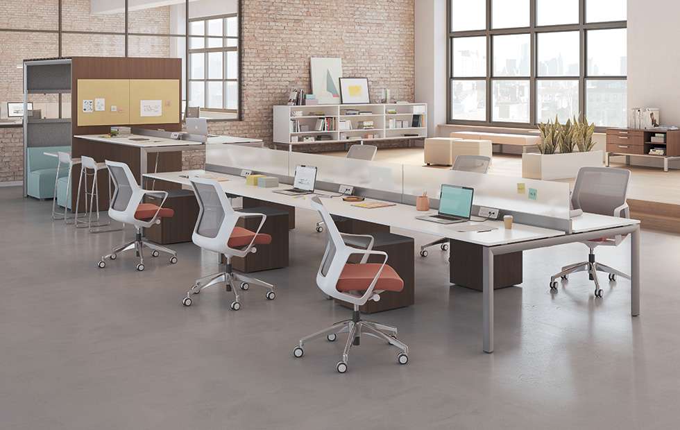 Benching & Desking Open Plan _Office Environments_Love Your Space
