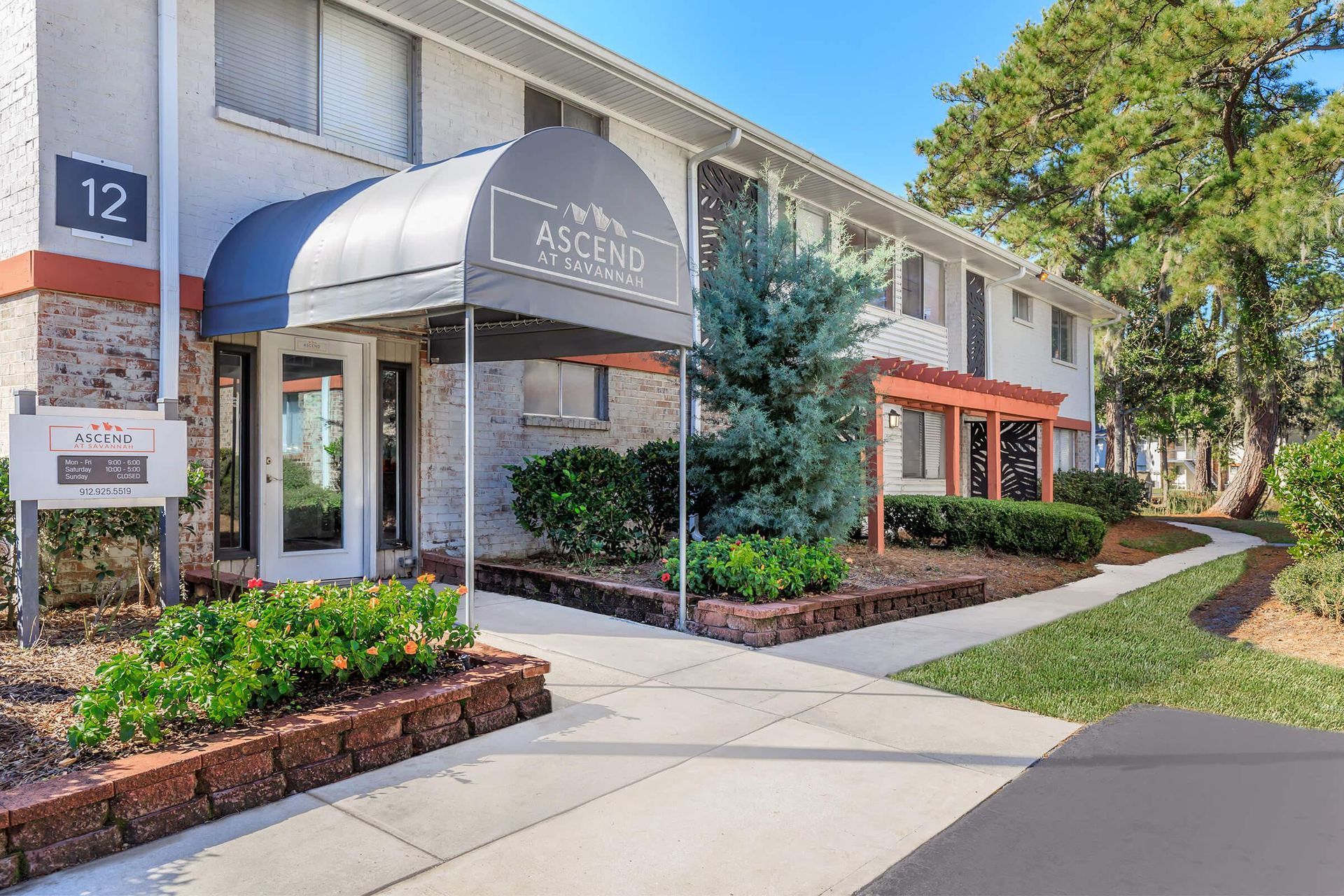 Ascend at Savannah entrance