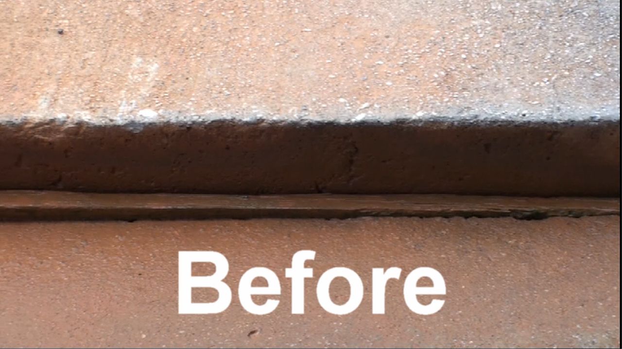 Before Concrete Lifting Using Polyurethane Foam 