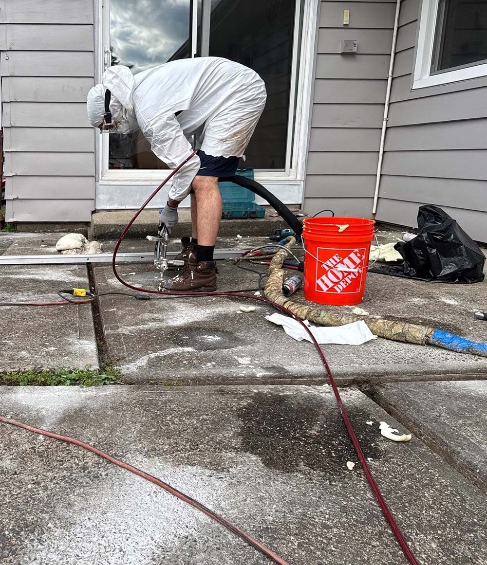 Foam concrete leveling New Jersey & Westchester