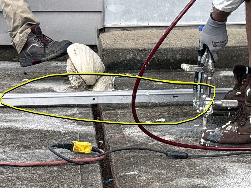 Uneven Concrete Repair