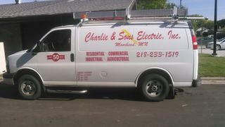 Parking Lot Six Cars — Electrical Contractor in Moorhead, MN