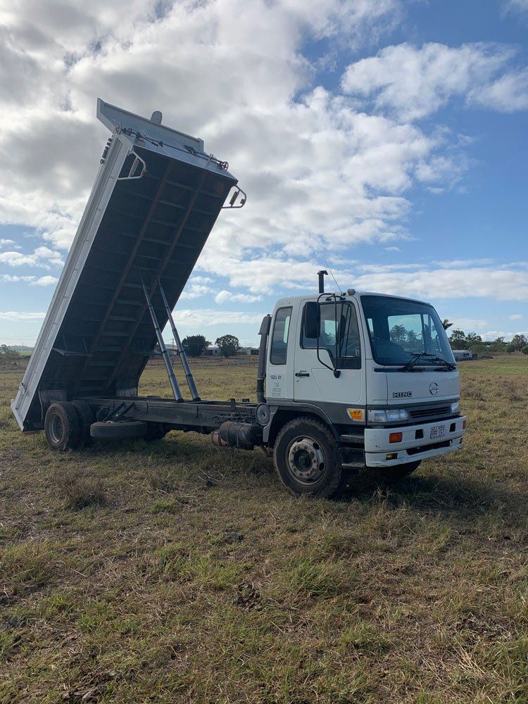 Tipper Truck — Bailey’s Bobcat & Excavator Hire in Farleigh Mackay QLD