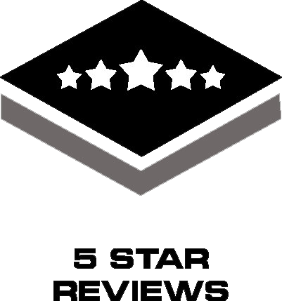 5 star reviews