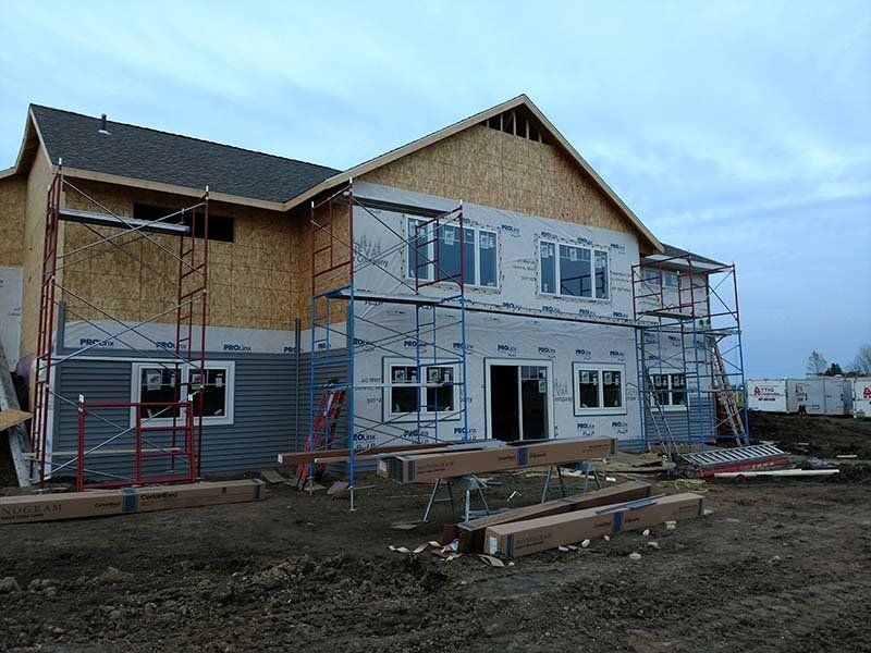 Roofing — Under Construction Home in Albert Lea, MN