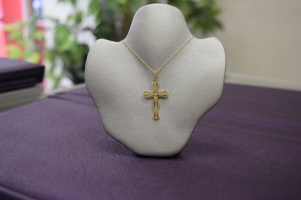 Gold Cross Necklace