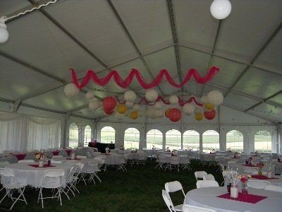 Clear Span Tent Interior – New Philadelphia, OH – Centre Party Rental