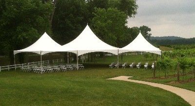 Hex Shaped Tent – New Philadelphia, OH – Centre Party Rental