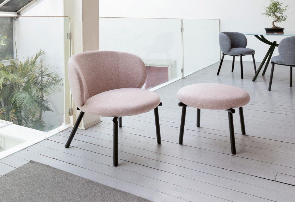 Sedia Kyoto e poggiapiedi Granella Mobili La Spezia