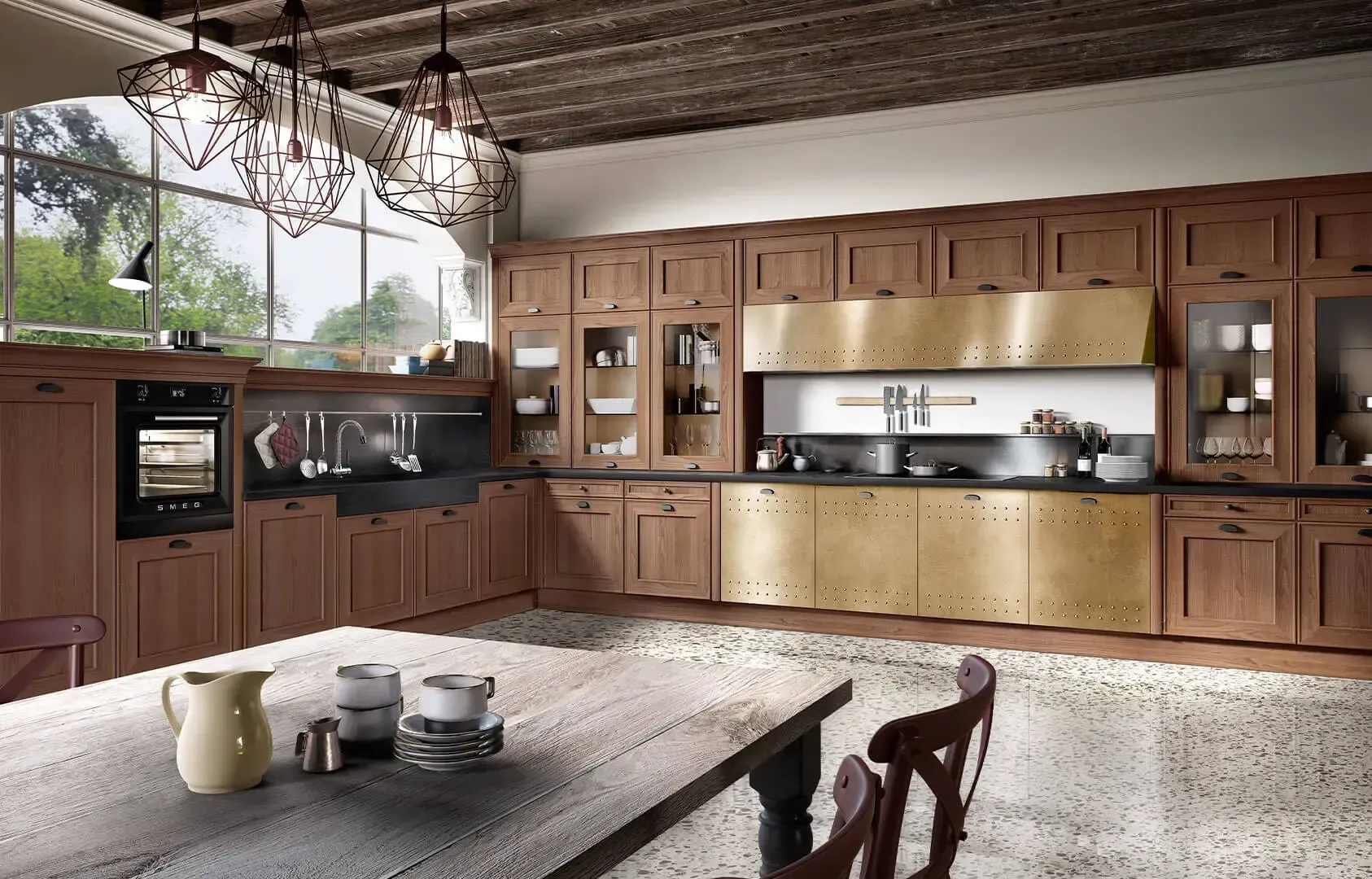 Cucina Classica Timeless Kitchen Granella mobili La Spezia l.03