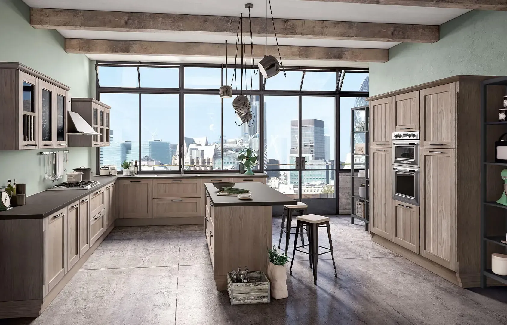 Cucina Classica Timeless Kitchen Granella mobili La Spezia t.05