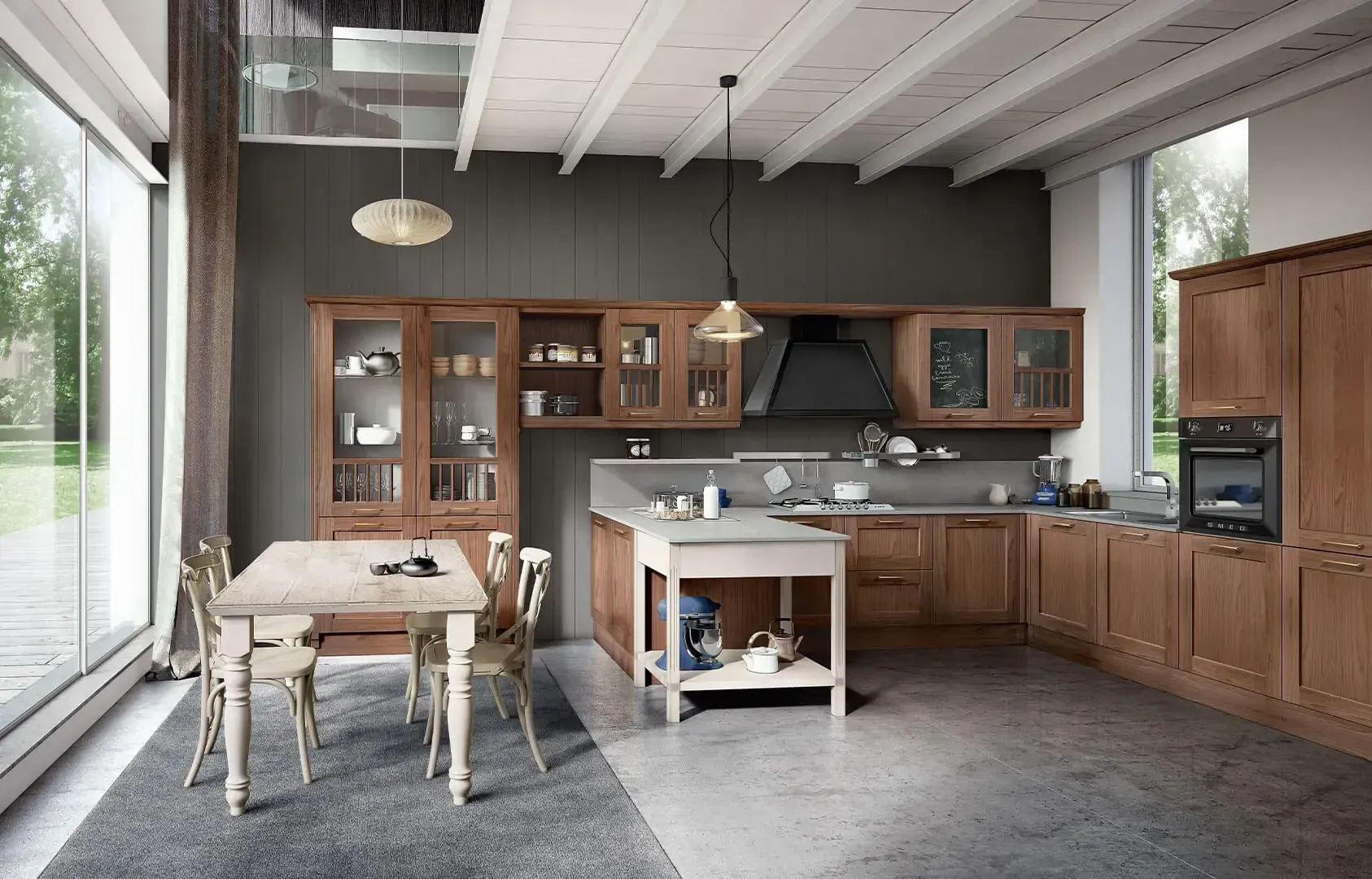 Cucina Classica Timeless Kitchen Granella mobili La Spezia t.07