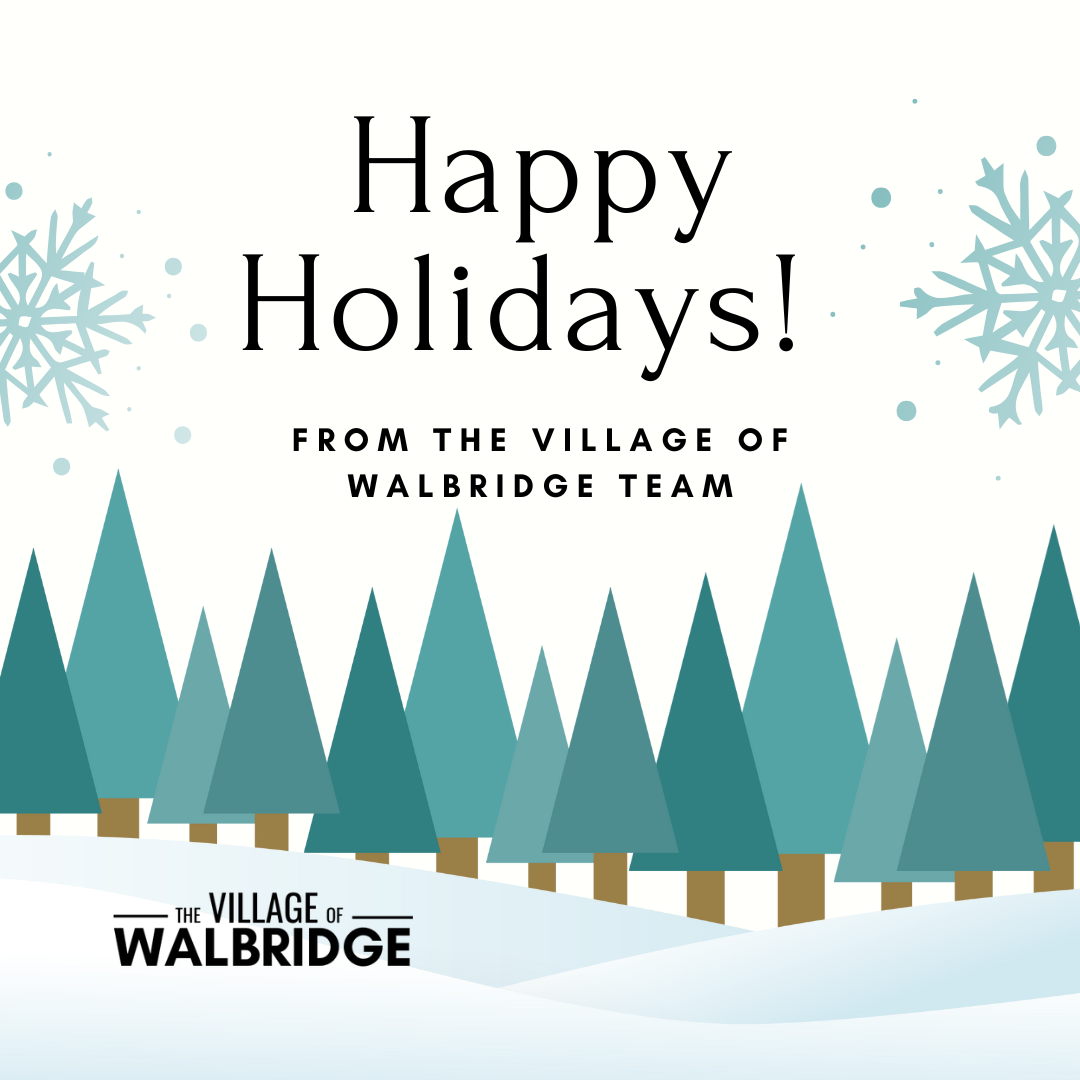 Happy Holidays from the Village of Walbridge Team!
