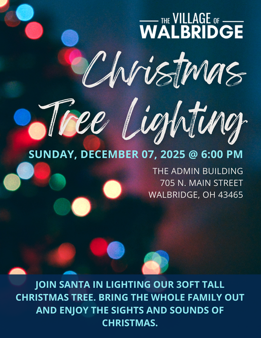 Join the Village for the 2nd Annual Christmas Tree Lighting Event. Stop out to the Administration Building as we Light our 30 ft. LED Christmas Tree and have the kids step inside to have a visit with Santa!  The fun begins at 6:00 PM on Sunday, December 7, 2025!  We can't wait to see you there.
