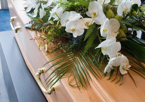 Funeral coffin