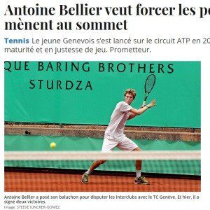 Antoine Bellier article Tribune de Genève Online