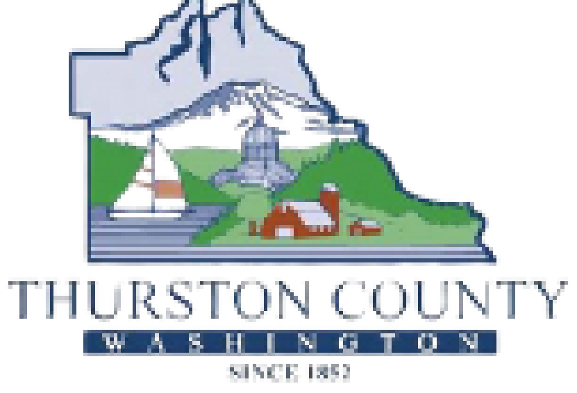 The logo for thurston county washington since 1852