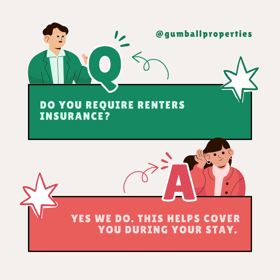 A Q&A graphic about renters insurance.