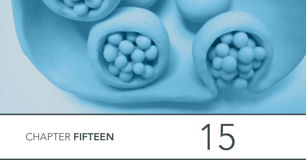 image of synapse from modelling clay plasticine