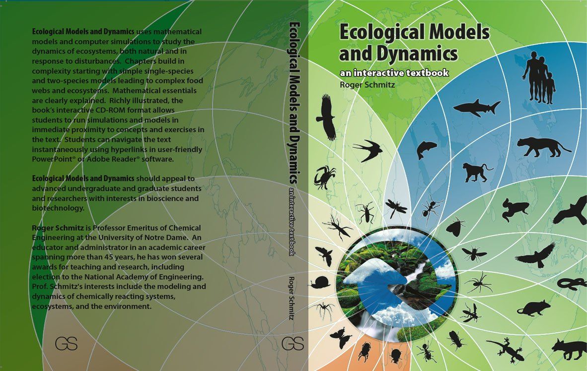 ecological models and dynamics book cover design