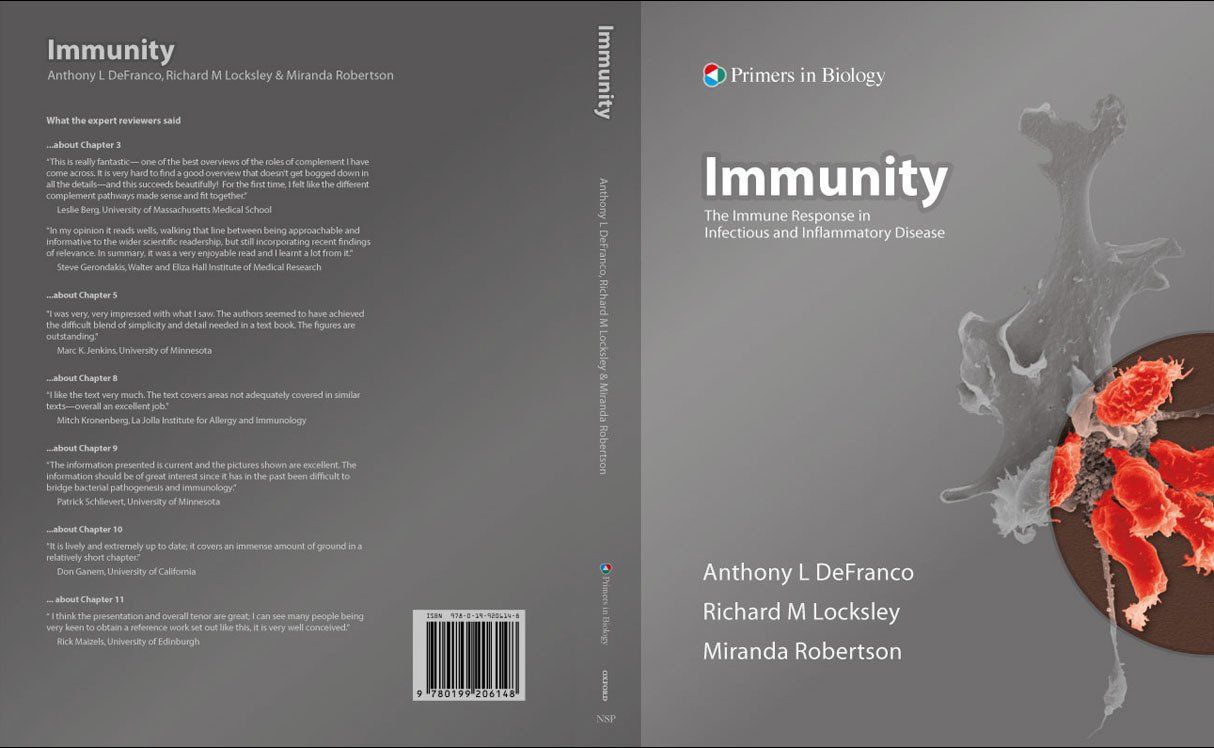 immunity book cover design