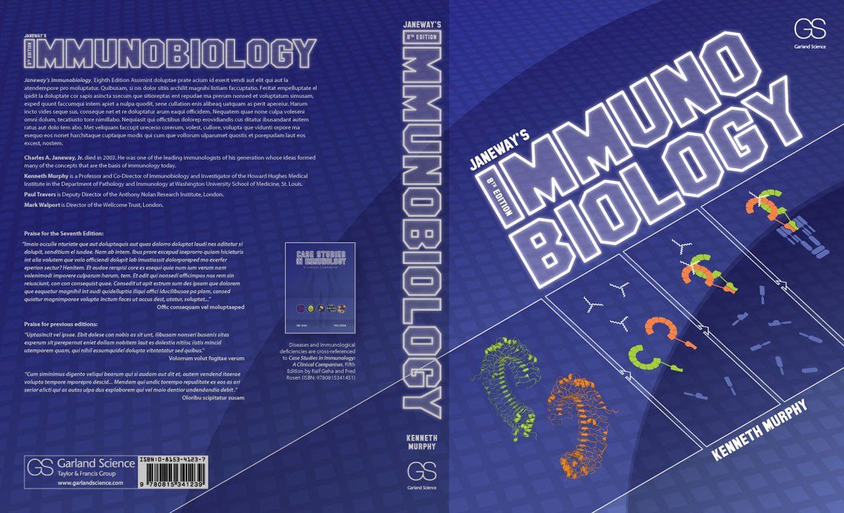 immunobiology XIII book cover design