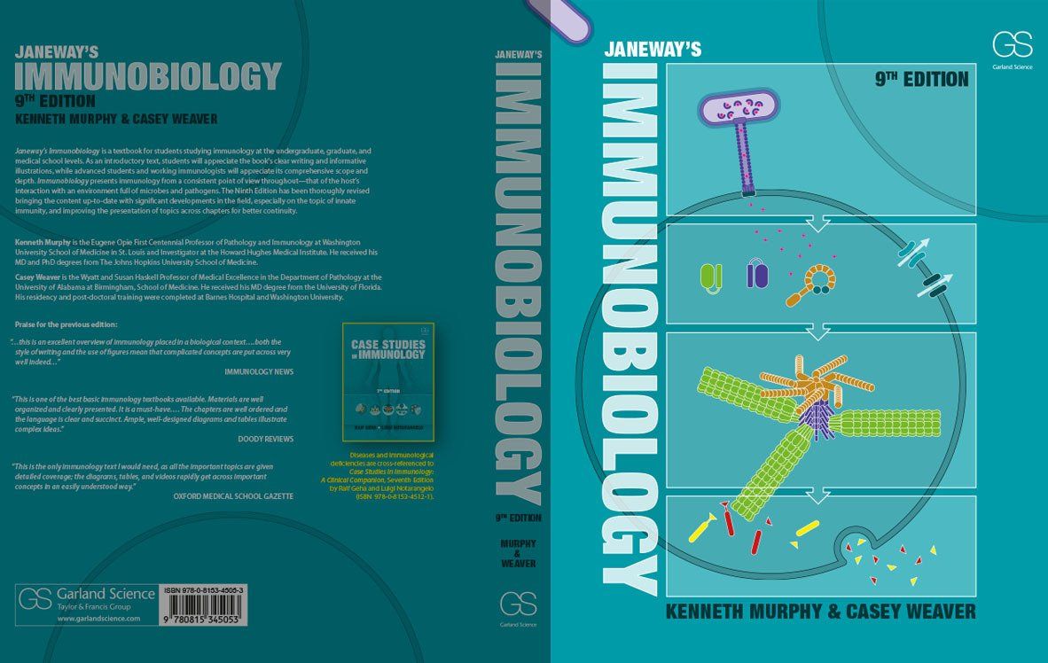 immunobiology IX book cover design