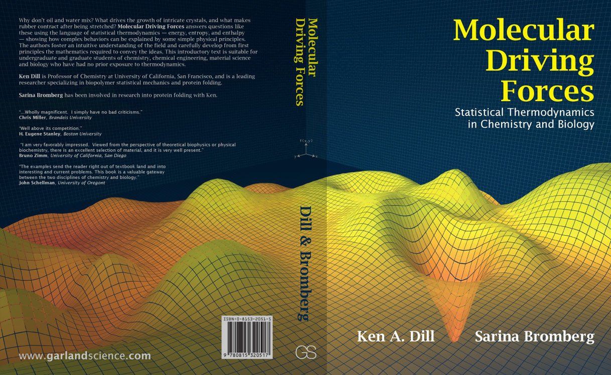 molecular driving forces book cover design