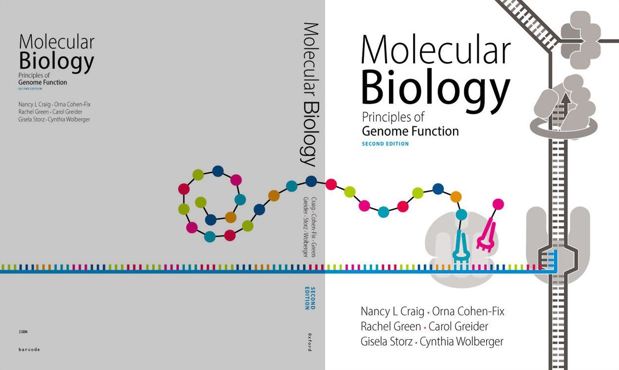 molecular biology book cover design