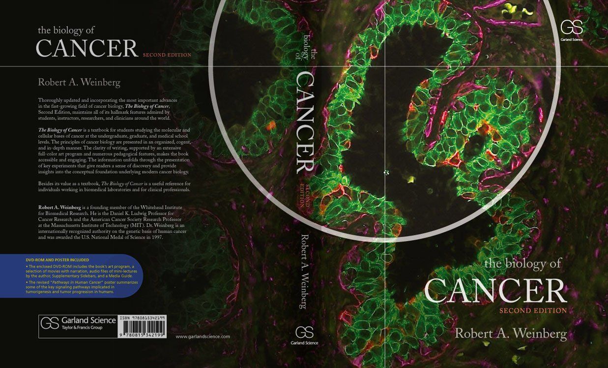 biology of cancer II book cover design