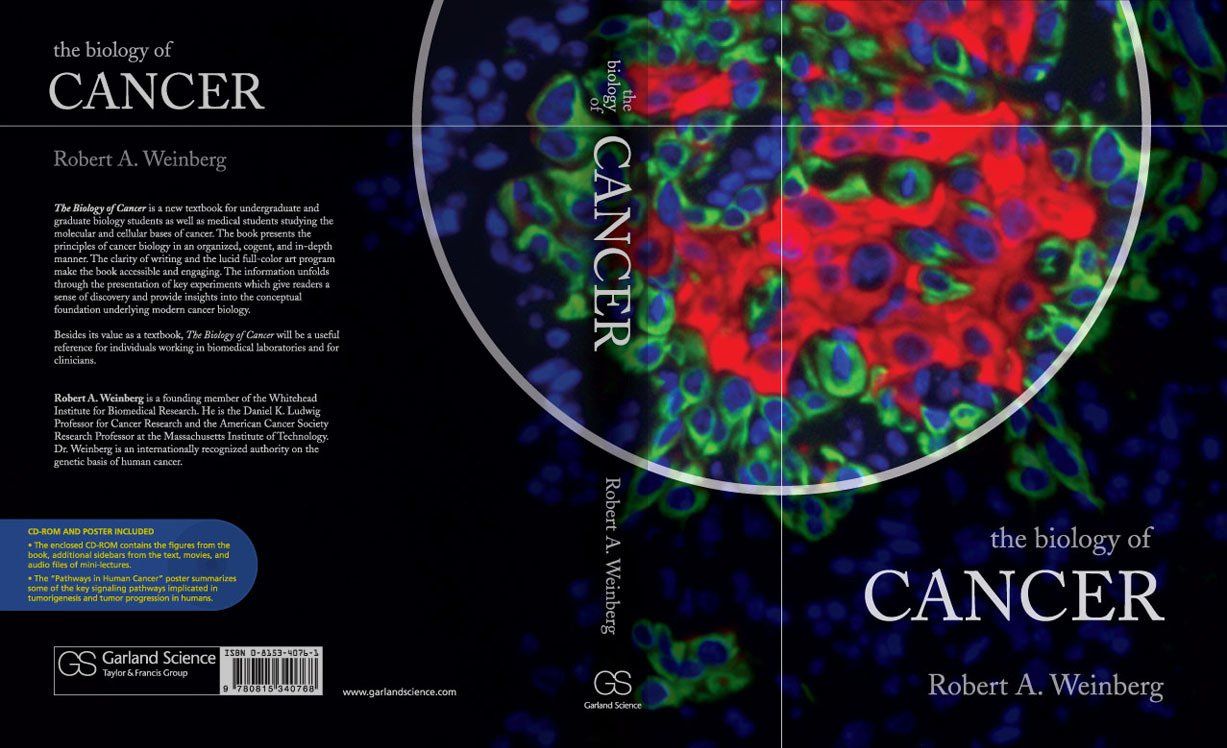 biology of cancer book cover design