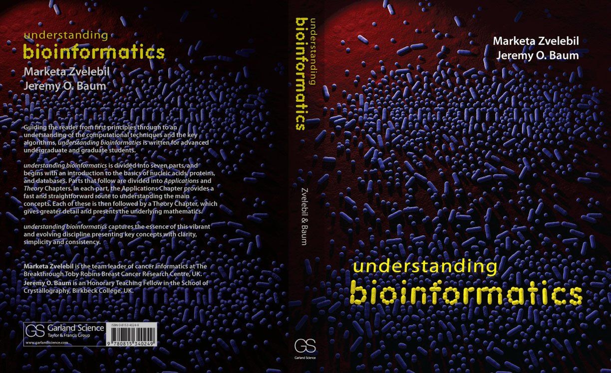 understanding bioinformatics book cover design
