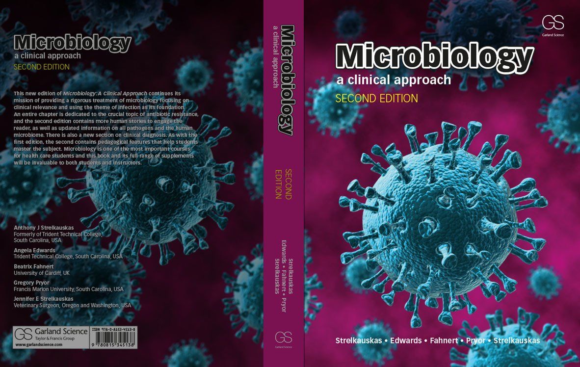 microbiology book cover design
