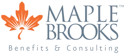 The logo for maple brooks benefits and consulting