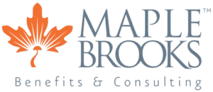 The logo for maple brooks benefits and consulting