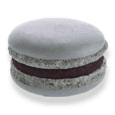 Photo macaron goût myrtille