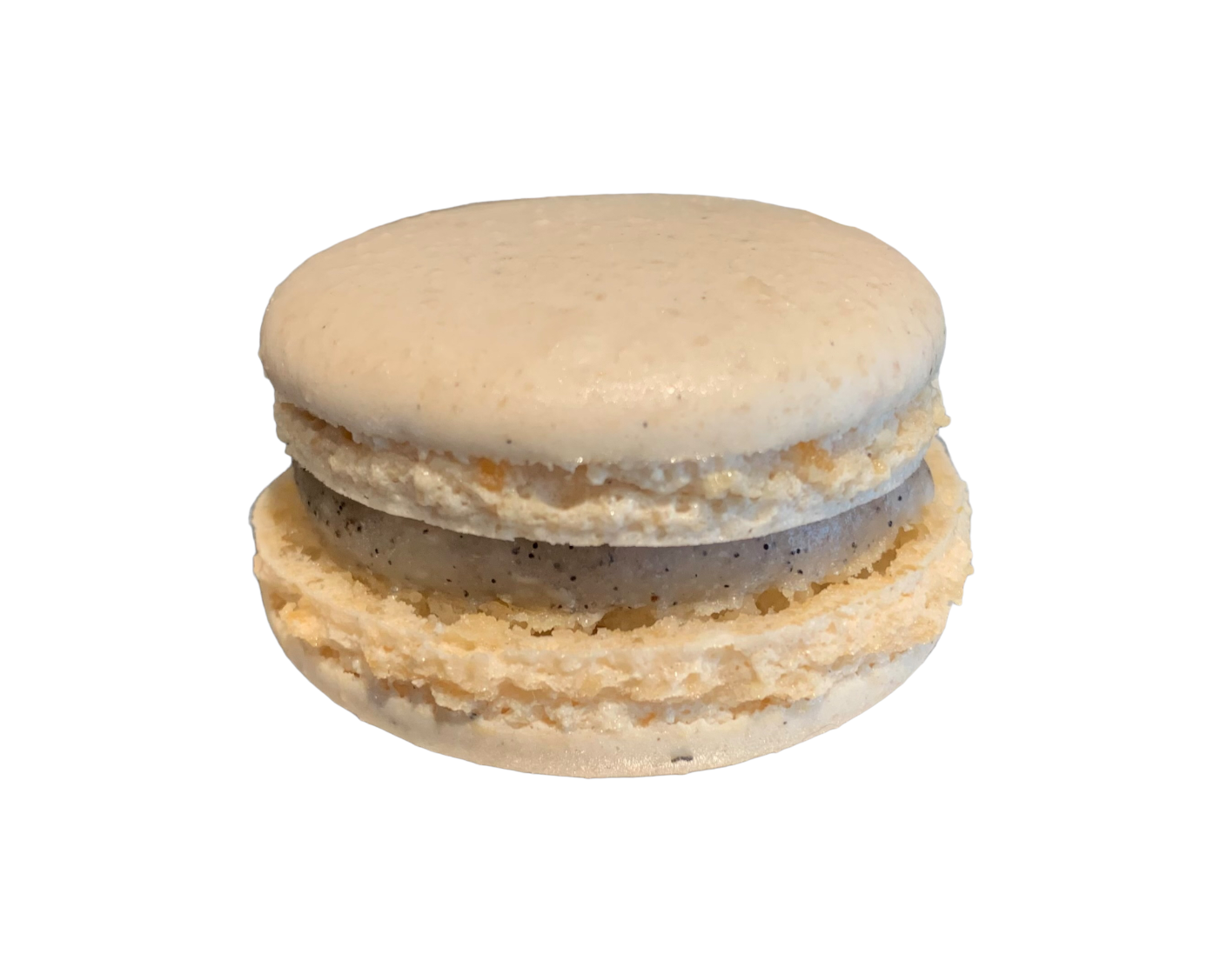 Photo macaron goût vanille