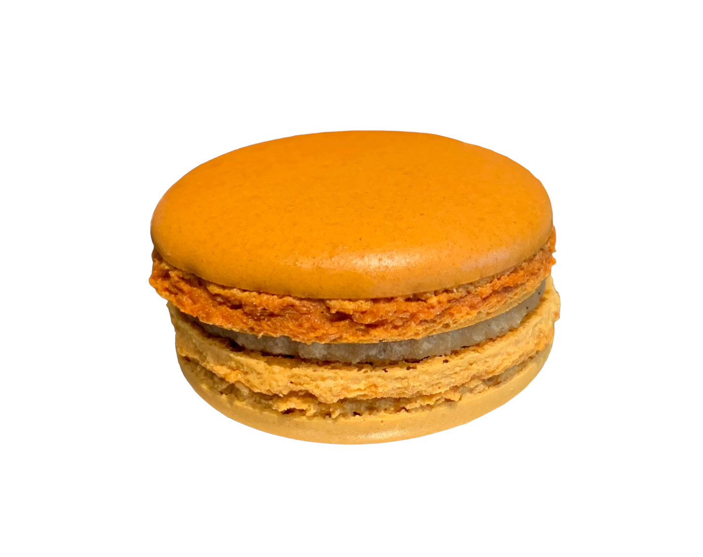 Photo macaron goût amande grillée