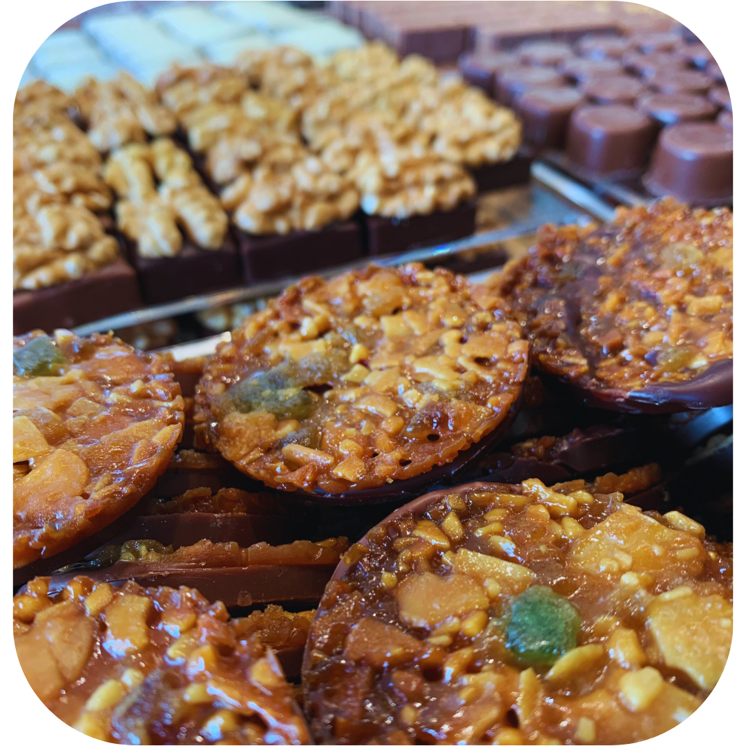 Présentation des chocolats Fréguer