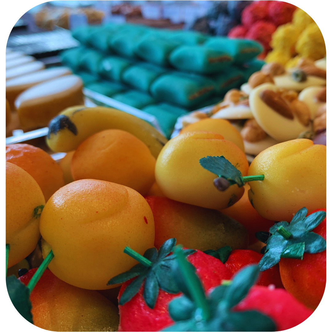 Présentation des confiseries Fréguer